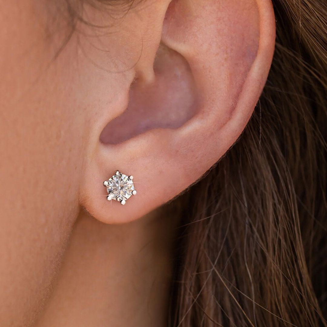 Pendientes estrellas de plata