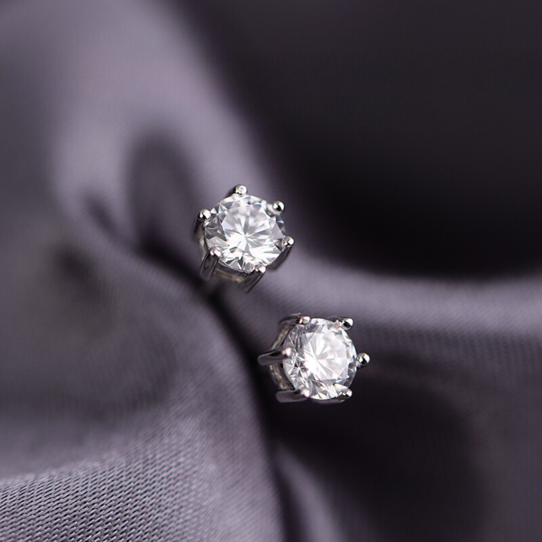 Pendientes estrellas de plata