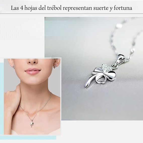 Colgante Trébol de la Suerte (OFERTA 3x1)